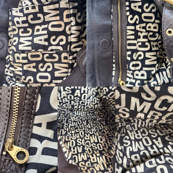 Marc by Marc Jacobs Large Brown Leather Tote - Picture 5 of 7